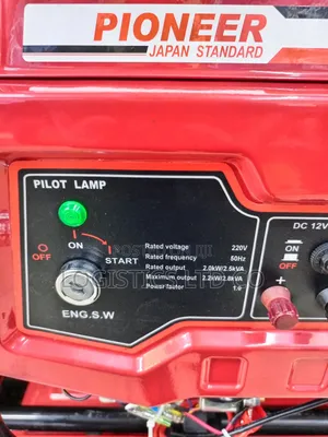 Pioneer Japan 2.8kva Pn2500en Recoil/Electric Generator