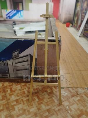 Adjustable 150cm Pine Wood Easel Stand for Art Drawing - main view