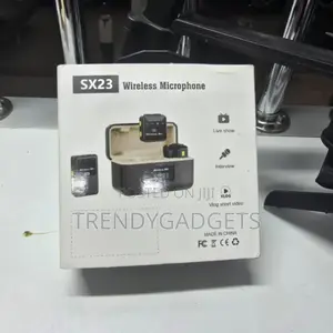 Sx23 Wireless Vlog Mic – Portable Lavalier for Smartphones