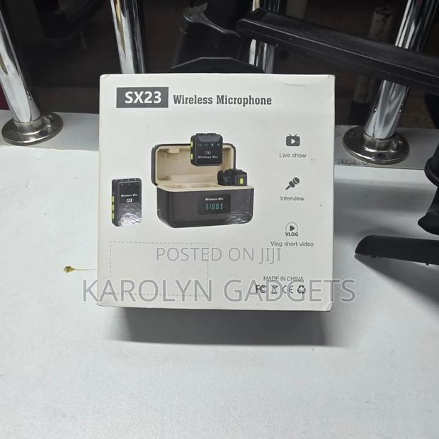 Sx23 Wireless Interview Mic – Rechargeable Lightweight