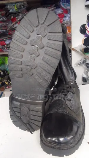 Leather Security Boots