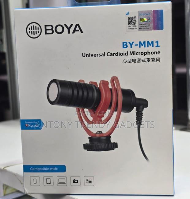 Boya Universal Mic – Compact Directional Microphone By-mm1 - main view