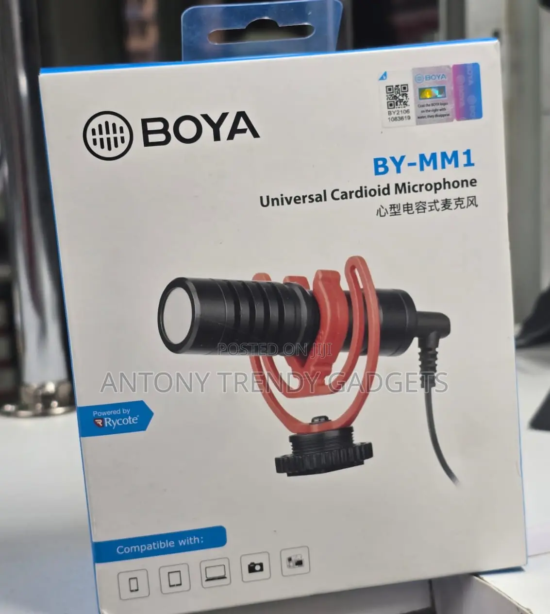 Boya By-mm1 Universal Cardioid Microphone