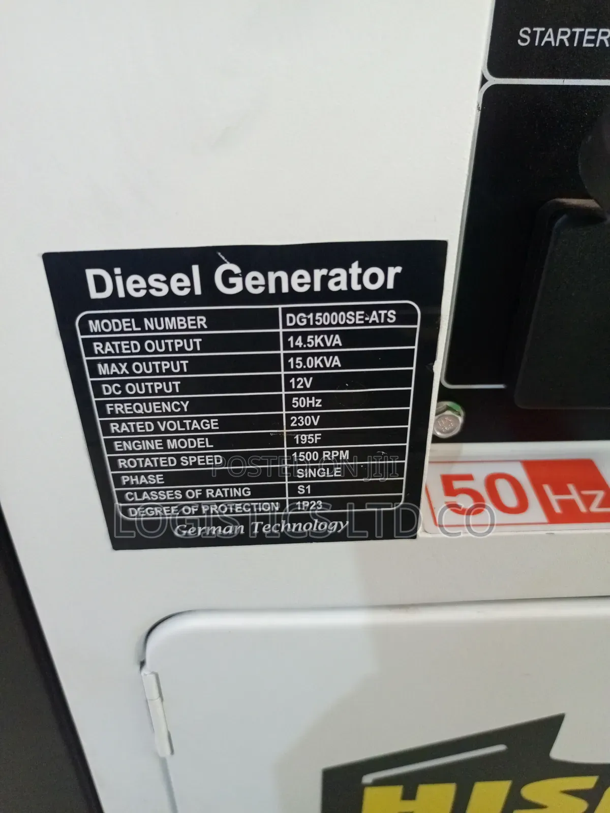 Hisaki Japan 15kva Silent Diesel Generator