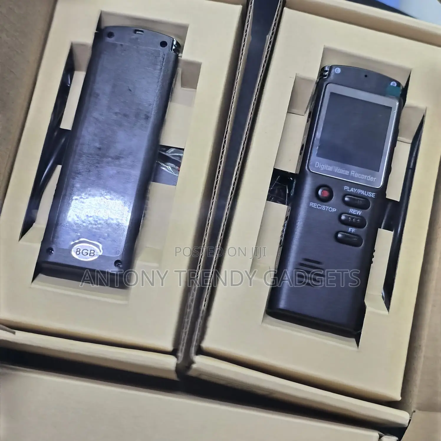 8gb Digital Voice Recorder Portable Audio Recording Device