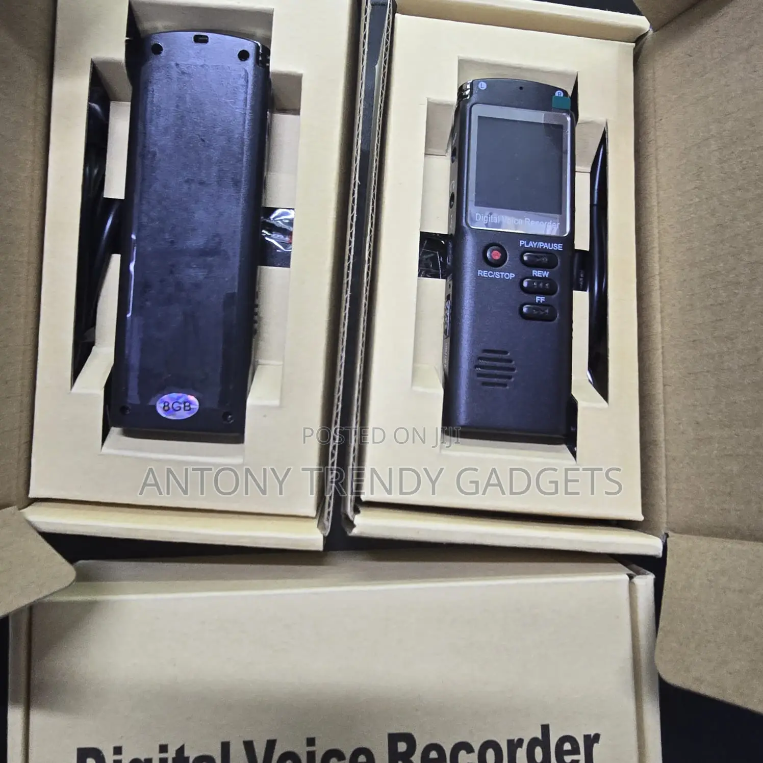 8gb Digital Voice Recorder Portable Audio Recording Device