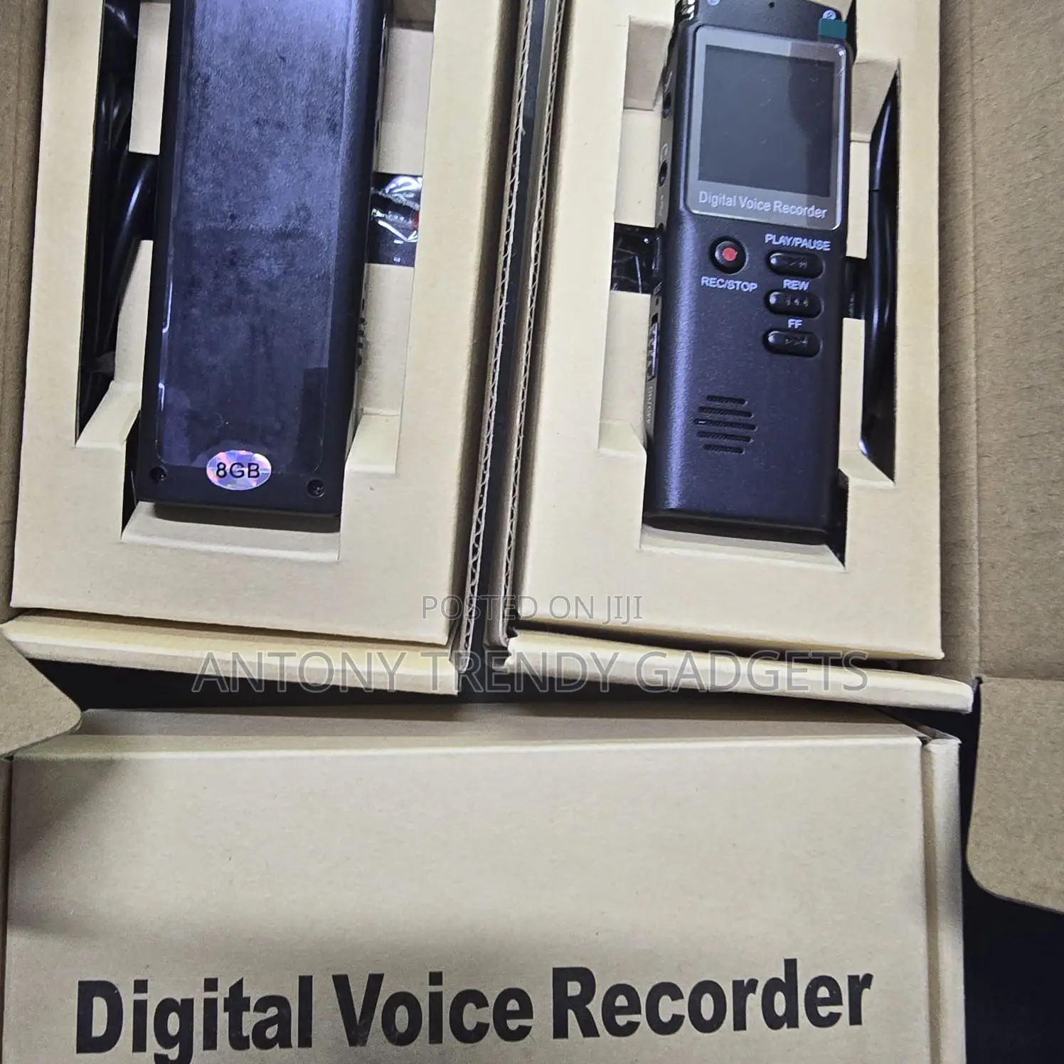 8gb Digital Voice Recorder Portable Audio Recording Device
