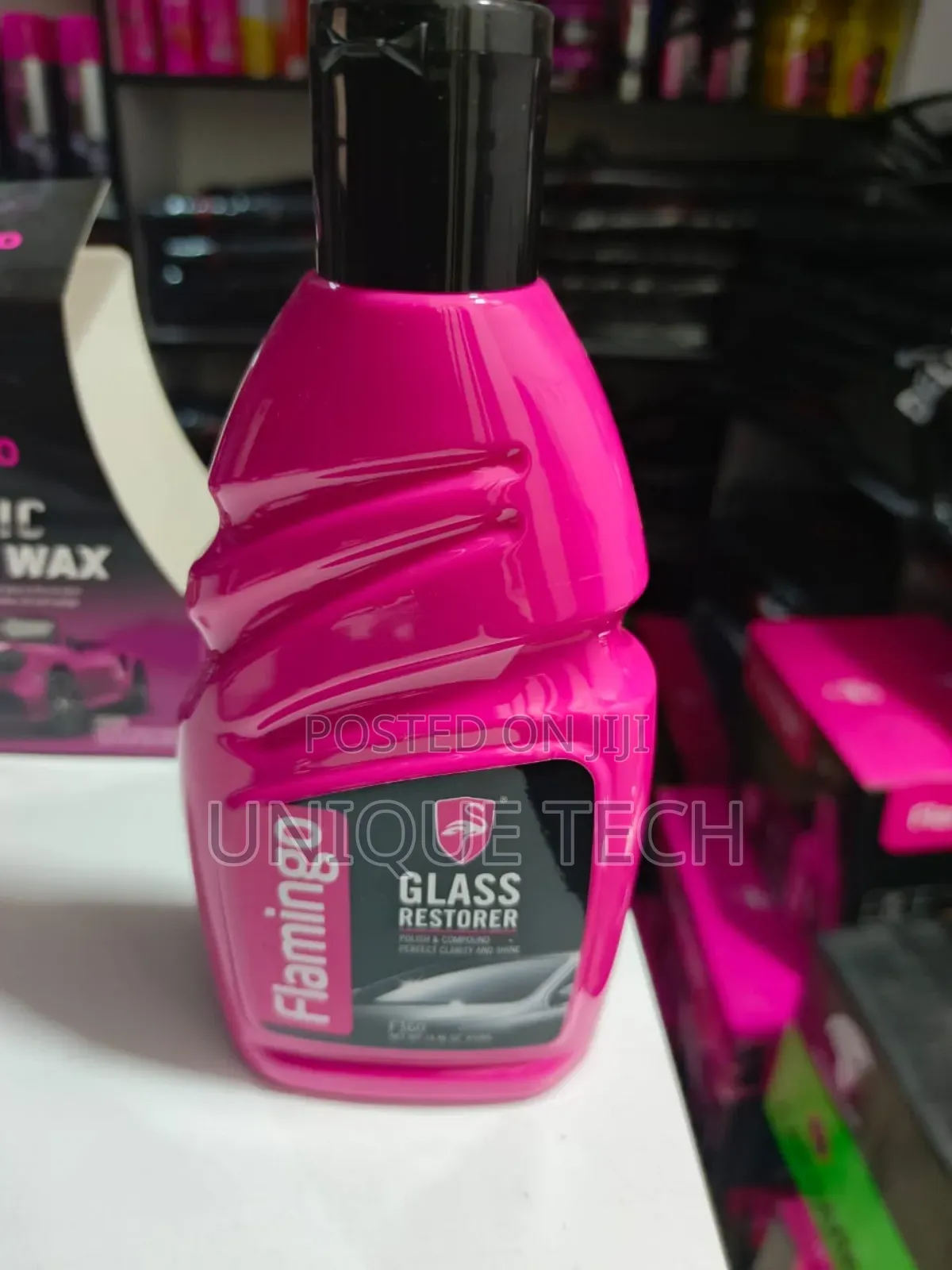 Flamingo Glass Polish / Windshield Clarity Restorer