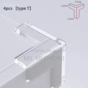 *4pcs Silicone Corner Protector / Baby Proofing