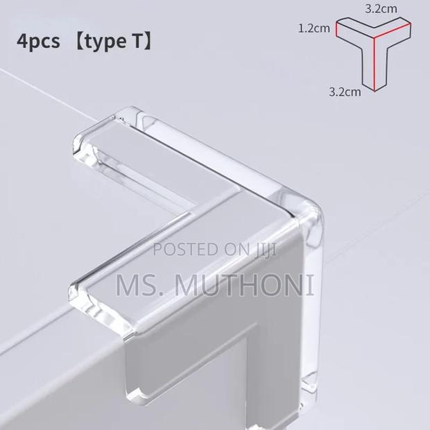 *4pcs Silicone Corner Protector / Baby Proofing - thumbnail 4