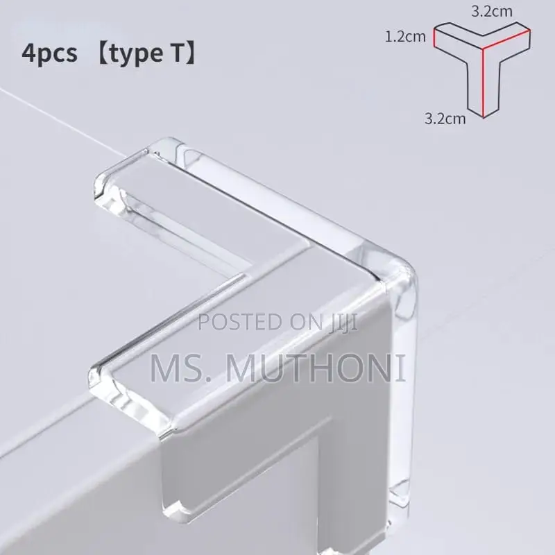 *4pcs Silicone Corner Protector / Baby Proofing