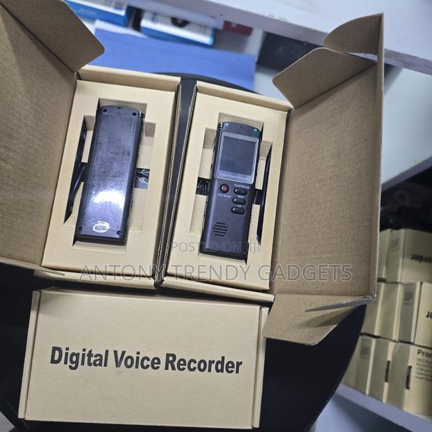 Rechargeable Voice Recorder – 8gb Usb Mp3/Wav Support - main view