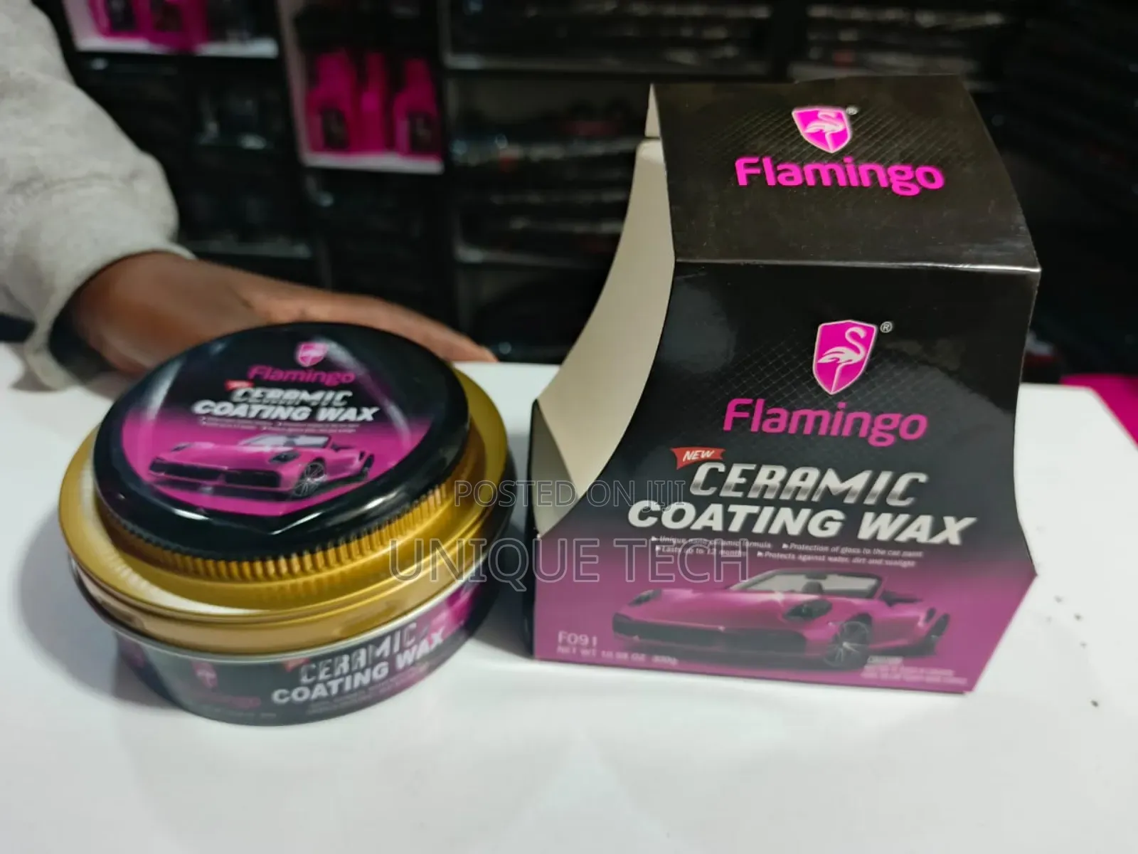 Flamingo Ceramic Wax / Long-Lasting Shine Shield