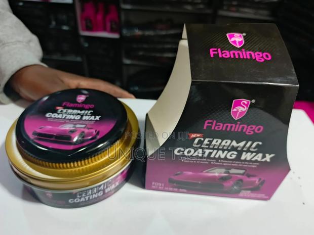 Ceramic Car Wax by Flamingo / Deep Gloss Coating Wax Formula - main view