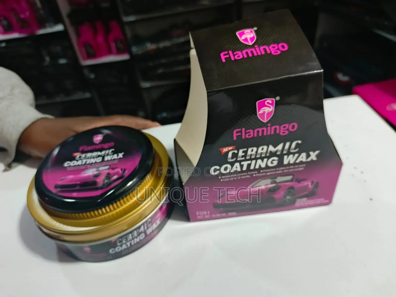 Flamingo Ceramic Spray Wax / Paint Sealant Shine