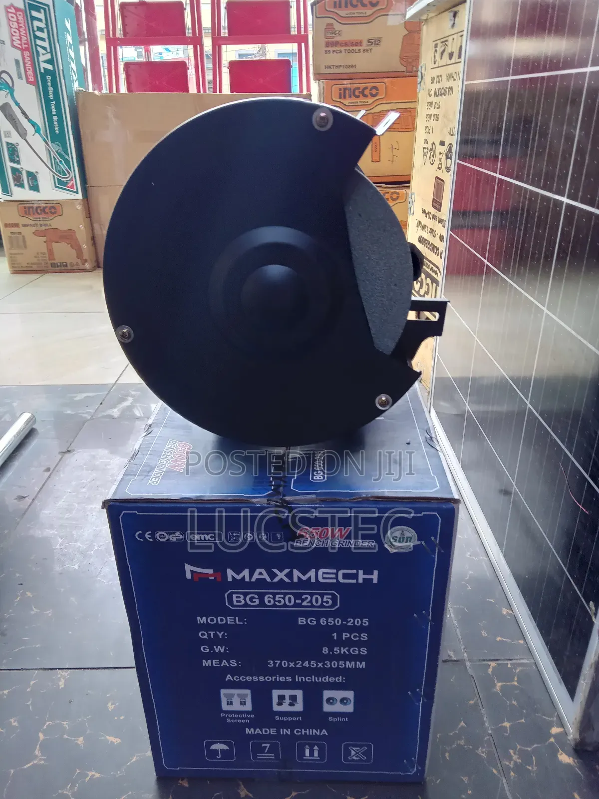 Maxmech 8" Bench Grinder,