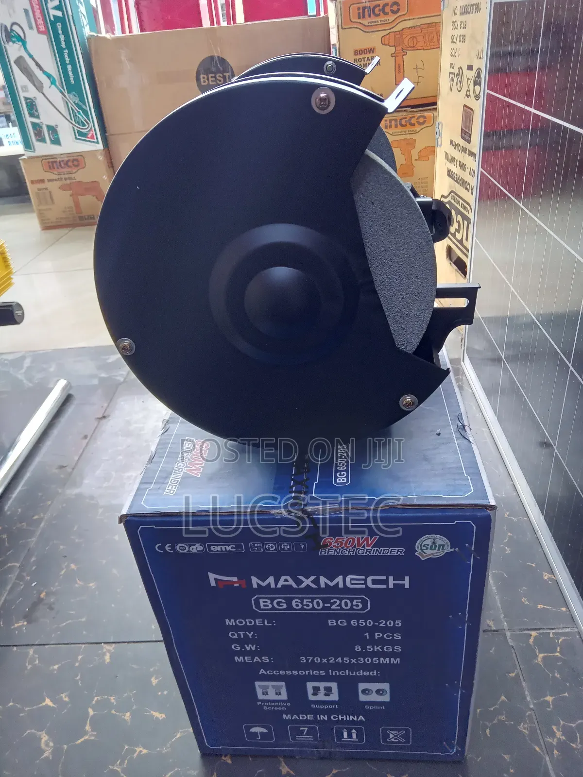 Maxmech 8" Bench Grinder,