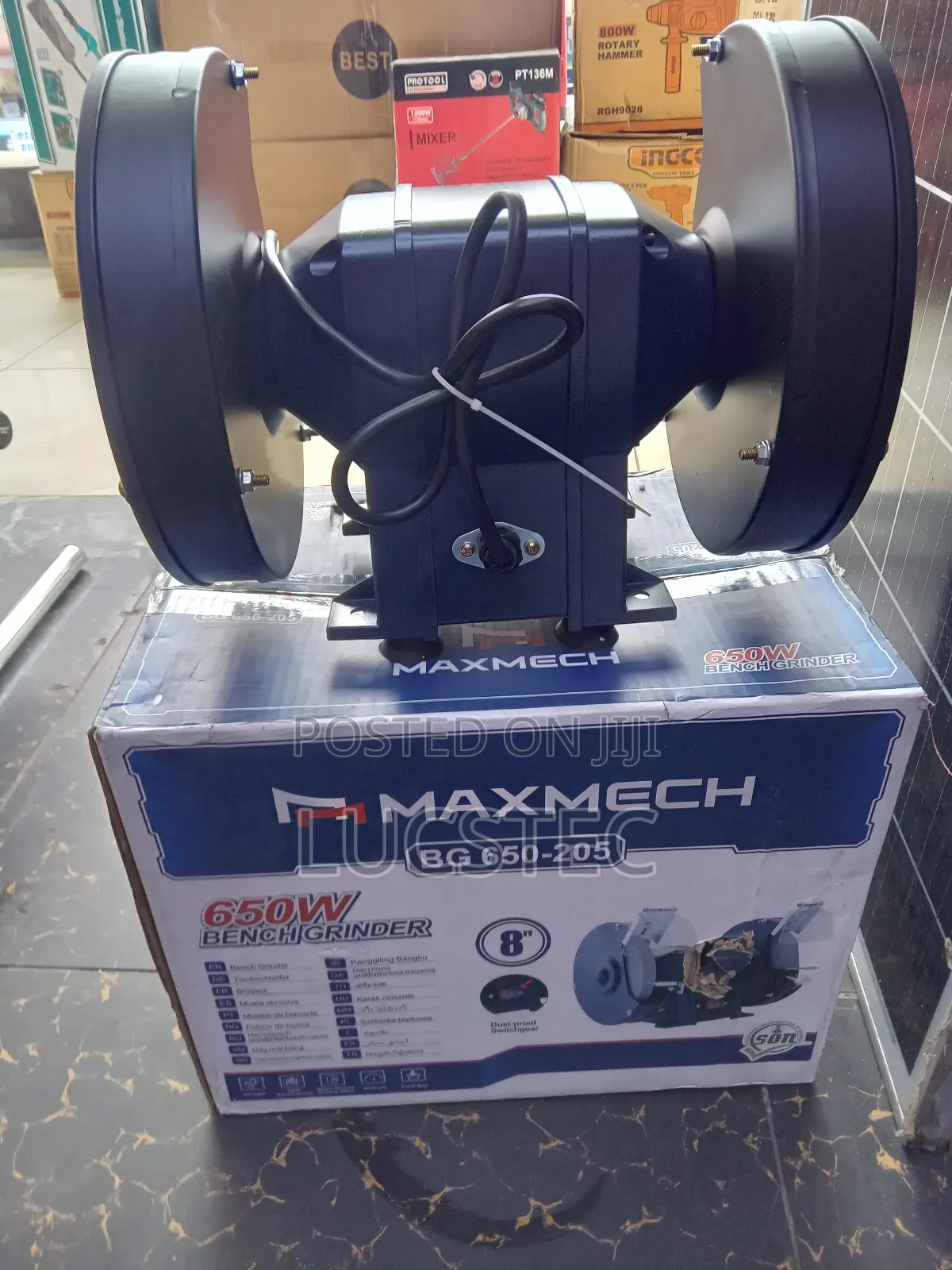 Maxmech 8" Bench Grinder,