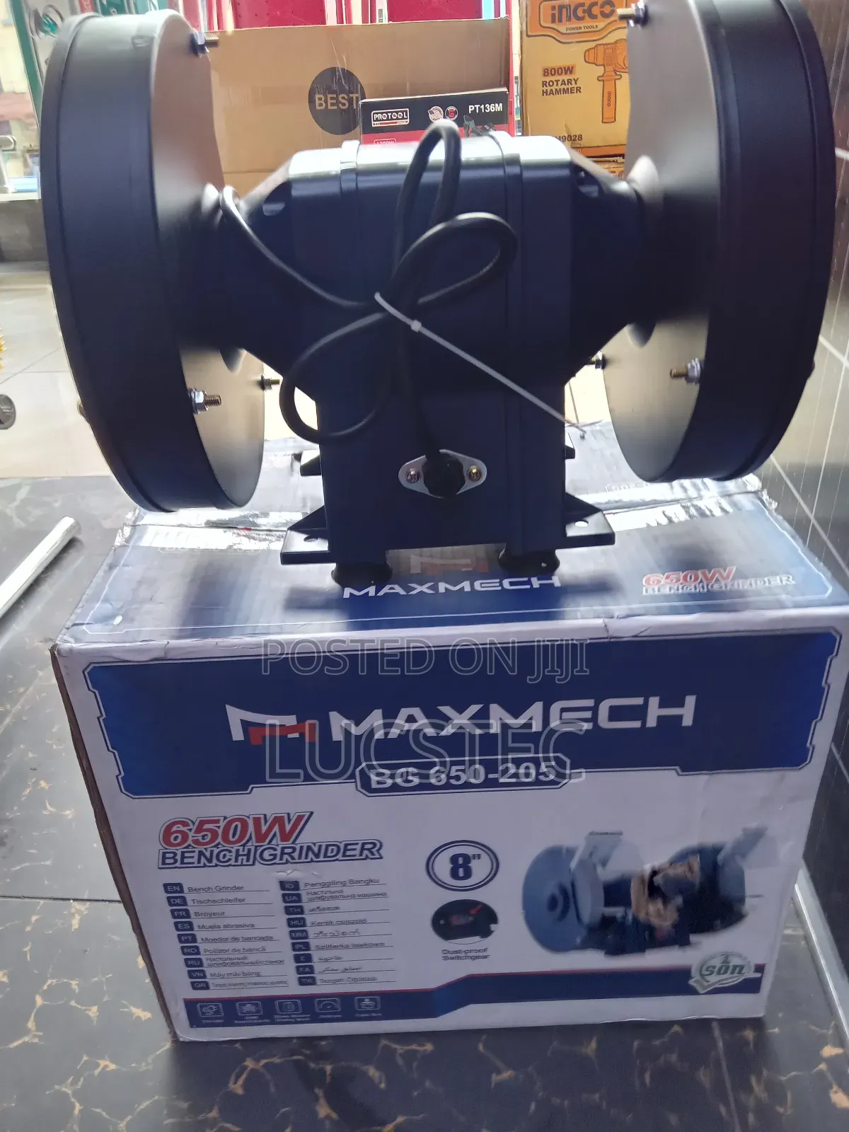 Maxmech 8" Bench Grinder,