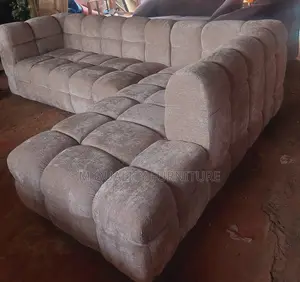 5 Seater L Shaped Bubble Sofa