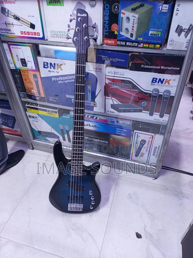 Ibanez Bass Guitar Blue-Black ( 5 Strings) - main view