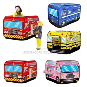 School Bus Tent Playhouse Toy