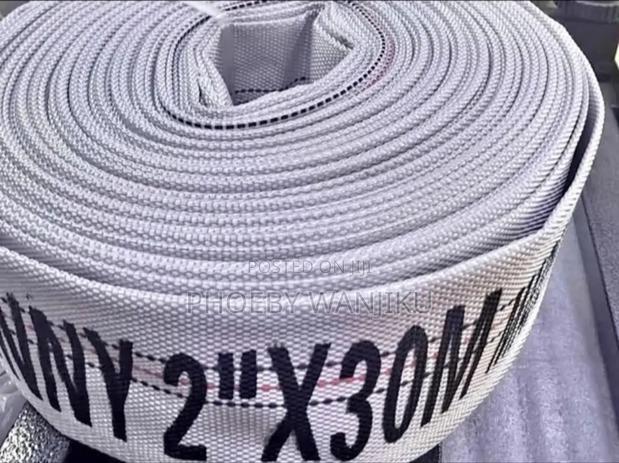 White Canvas Delivery Pipe