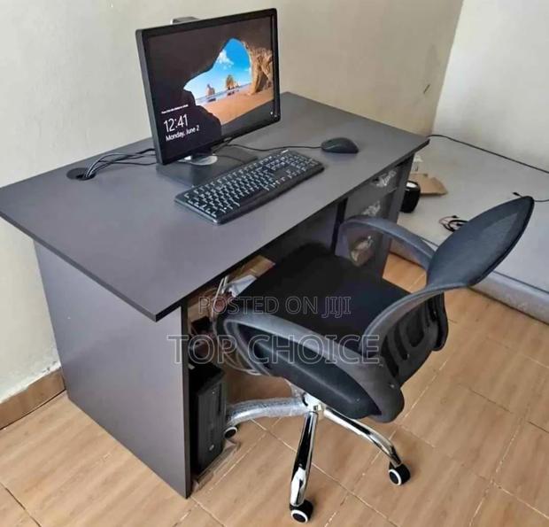 Office Desk and Chair - main view