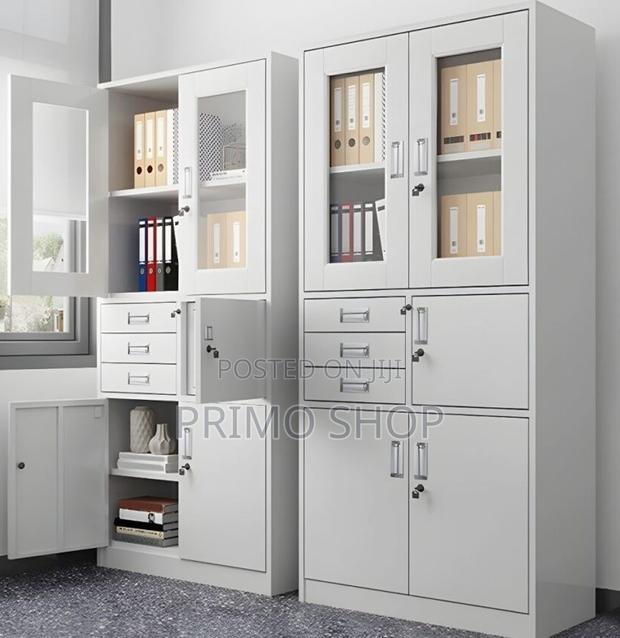 Office Cabinet; Lockable File Cabinet Featuring Safe - thumbnail 2