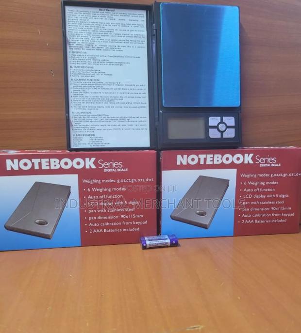 Notebook Digital Scale - main view