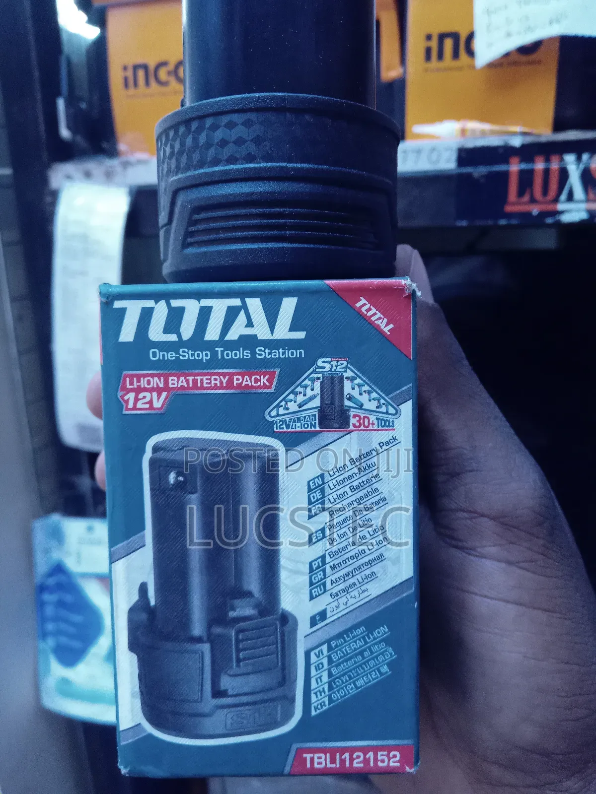Total  12v 1.5ah Lithium-ion Battery Pack.