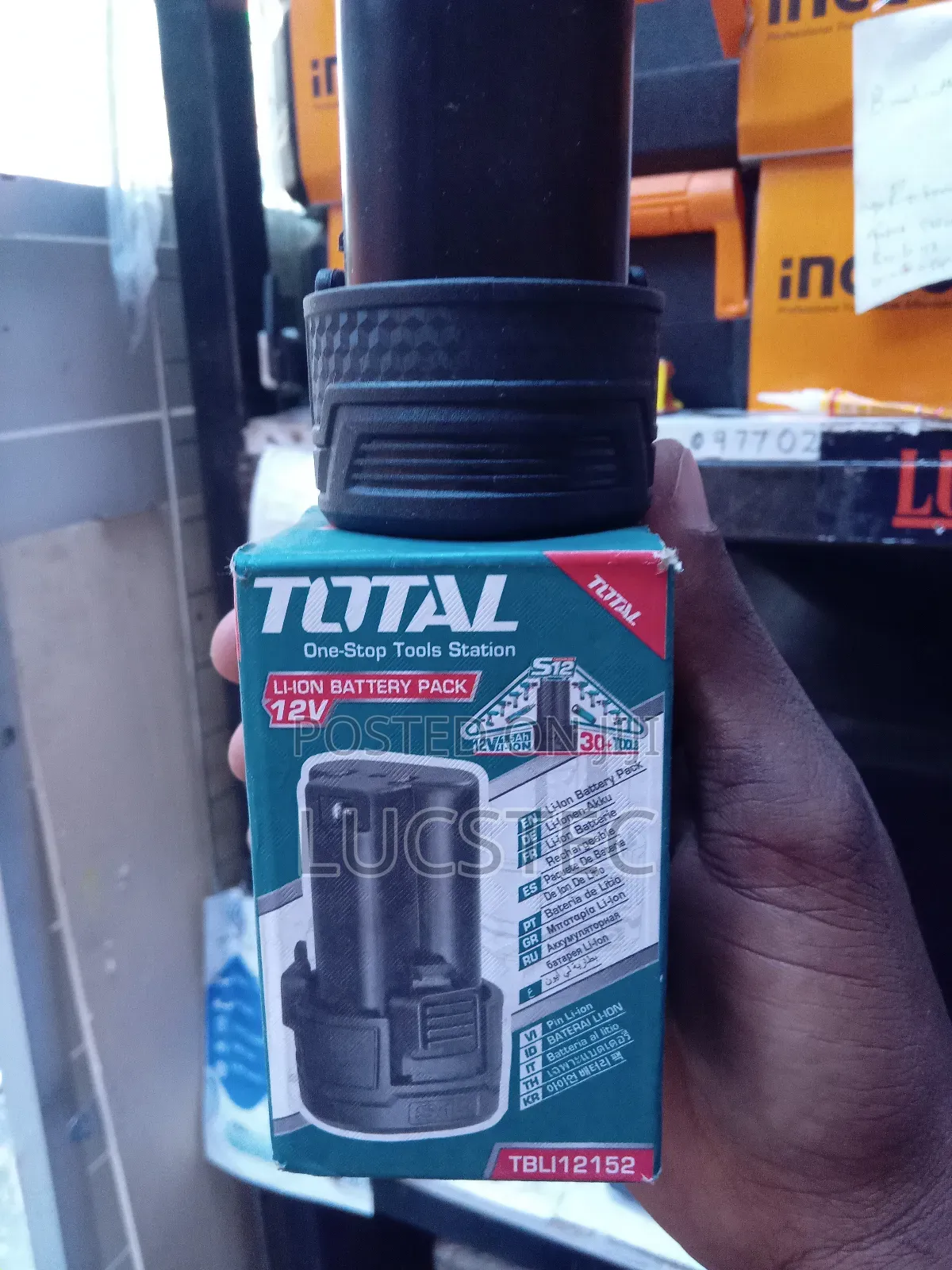 Total  12v 1.5ah Lithium-ion Battery Pack.