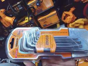 Ingco 9-piece Torx Key Set, Model Hhk13091.