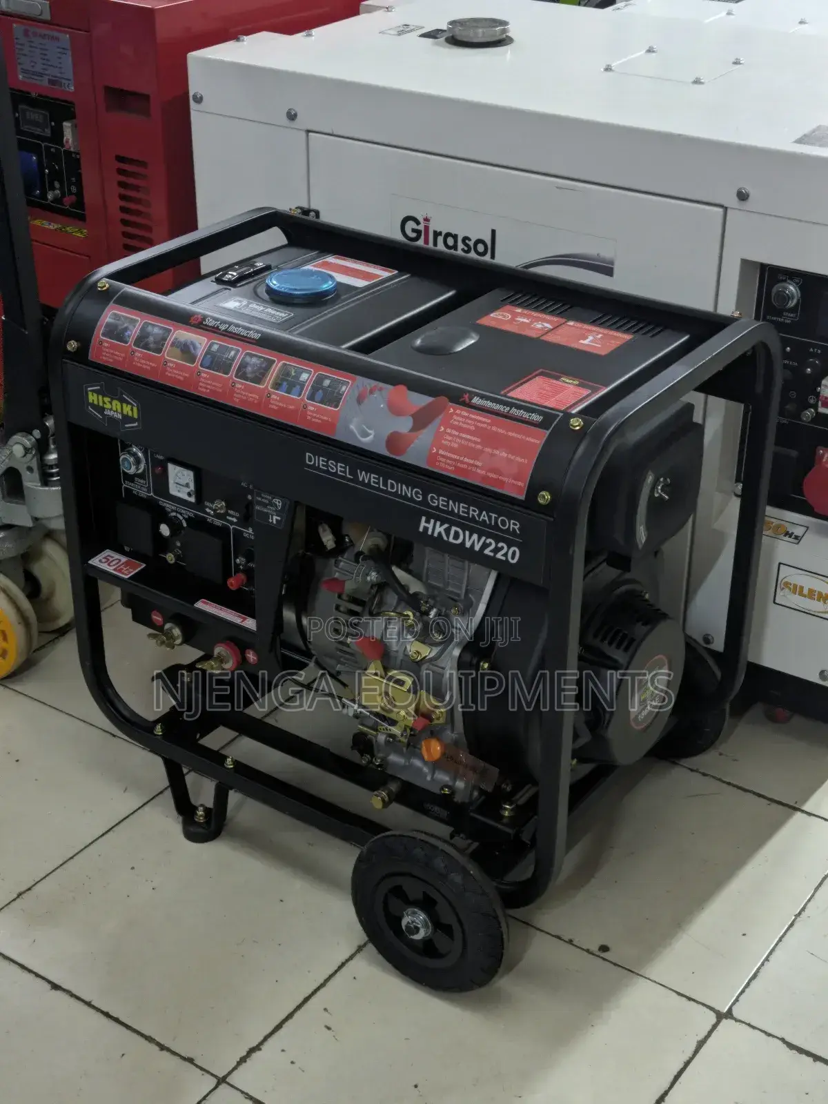 Welding Generator, Hisaki 7.5kva