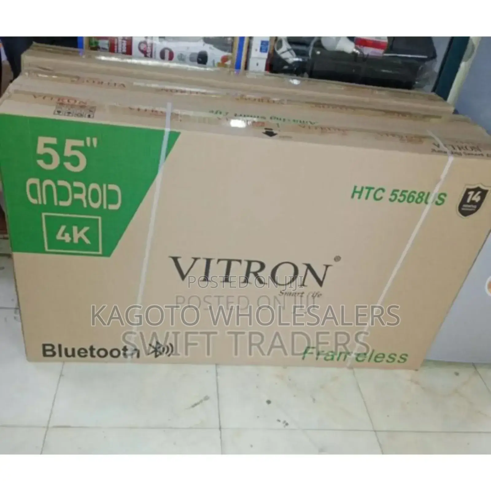 Vitronb55inches Smart Tv. With Bluetooth