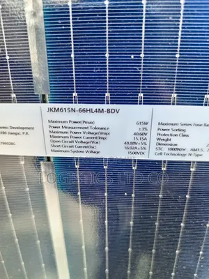 Jinko Solar Panel Monocrystalline 615w Bifacial