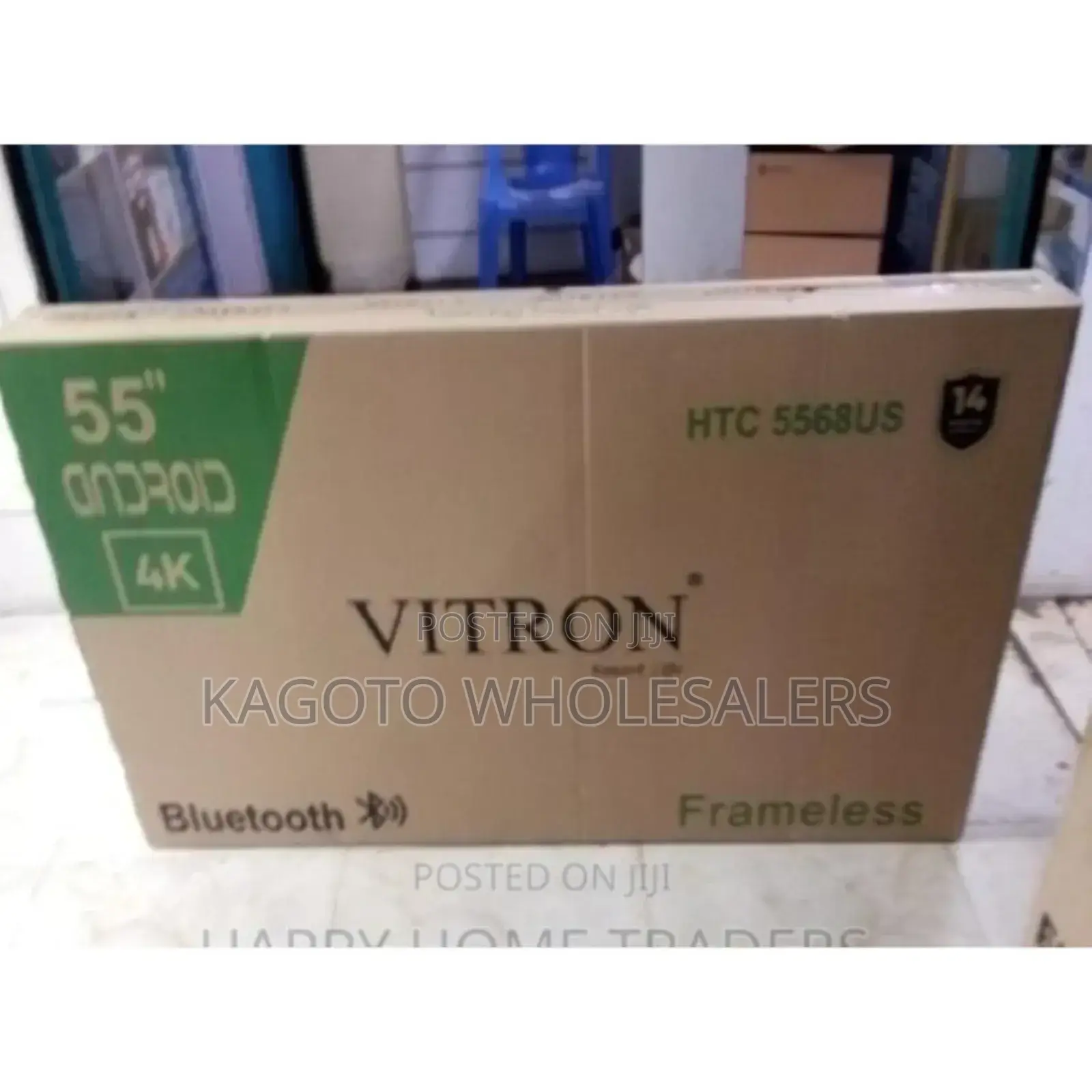  Clarity. Vitron 55inches Smart Tv. Enabled Netflix