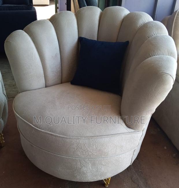 White One Seater Queen Modern Sofa