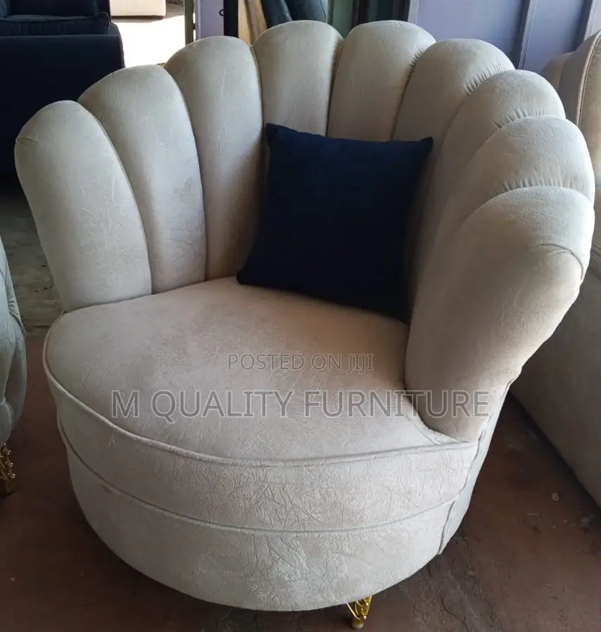 White One Seater Queen Modern Sofa
