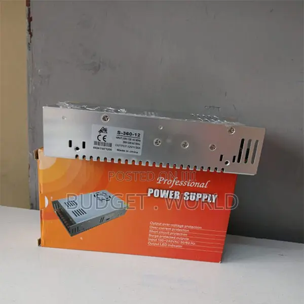Dc, 20a Open Frame Dc Power Supply With Fan