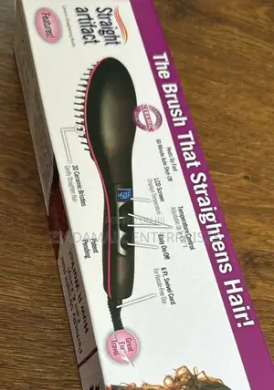 Straighten Shine in One Stroke Flat Iron Hair Straightener