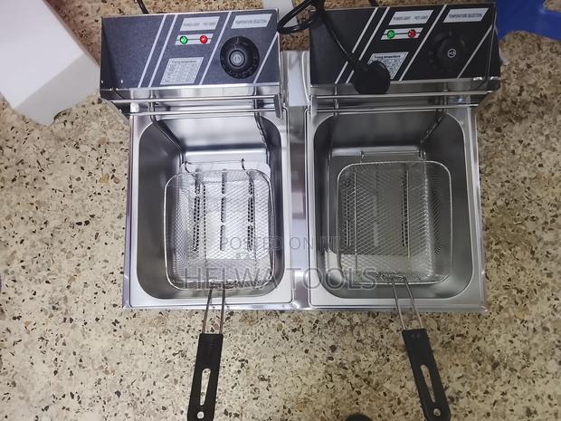 12l Double Deep Fryer Machine - main view