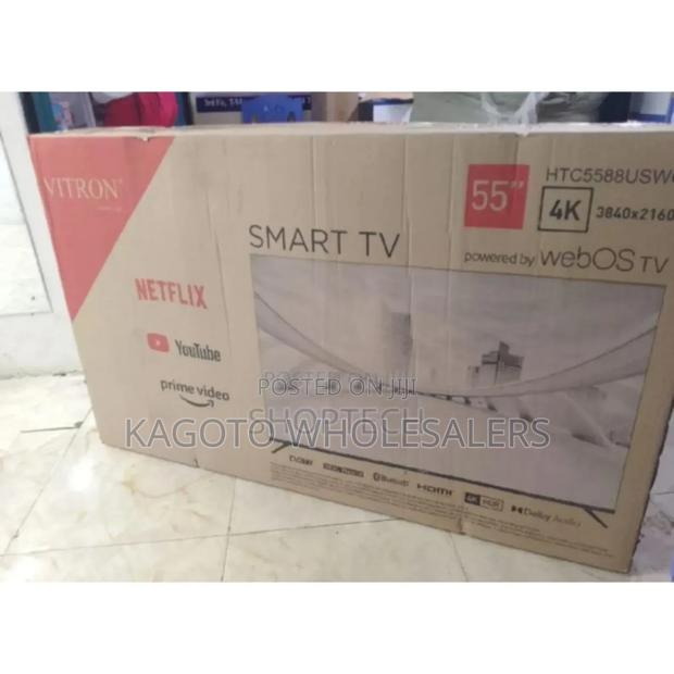 Webos Smart Tv. 55inches Vitron. With Clarity