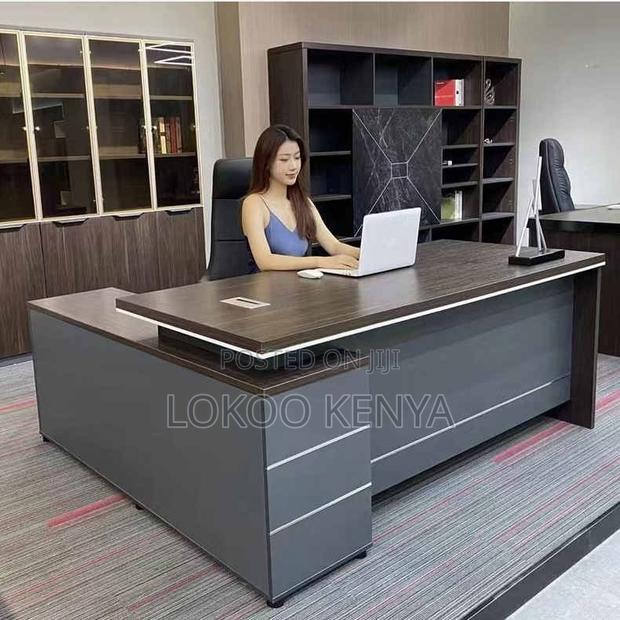 Office Desk: 1.8 Meter Advanced Executive Desk - thumbnail 4