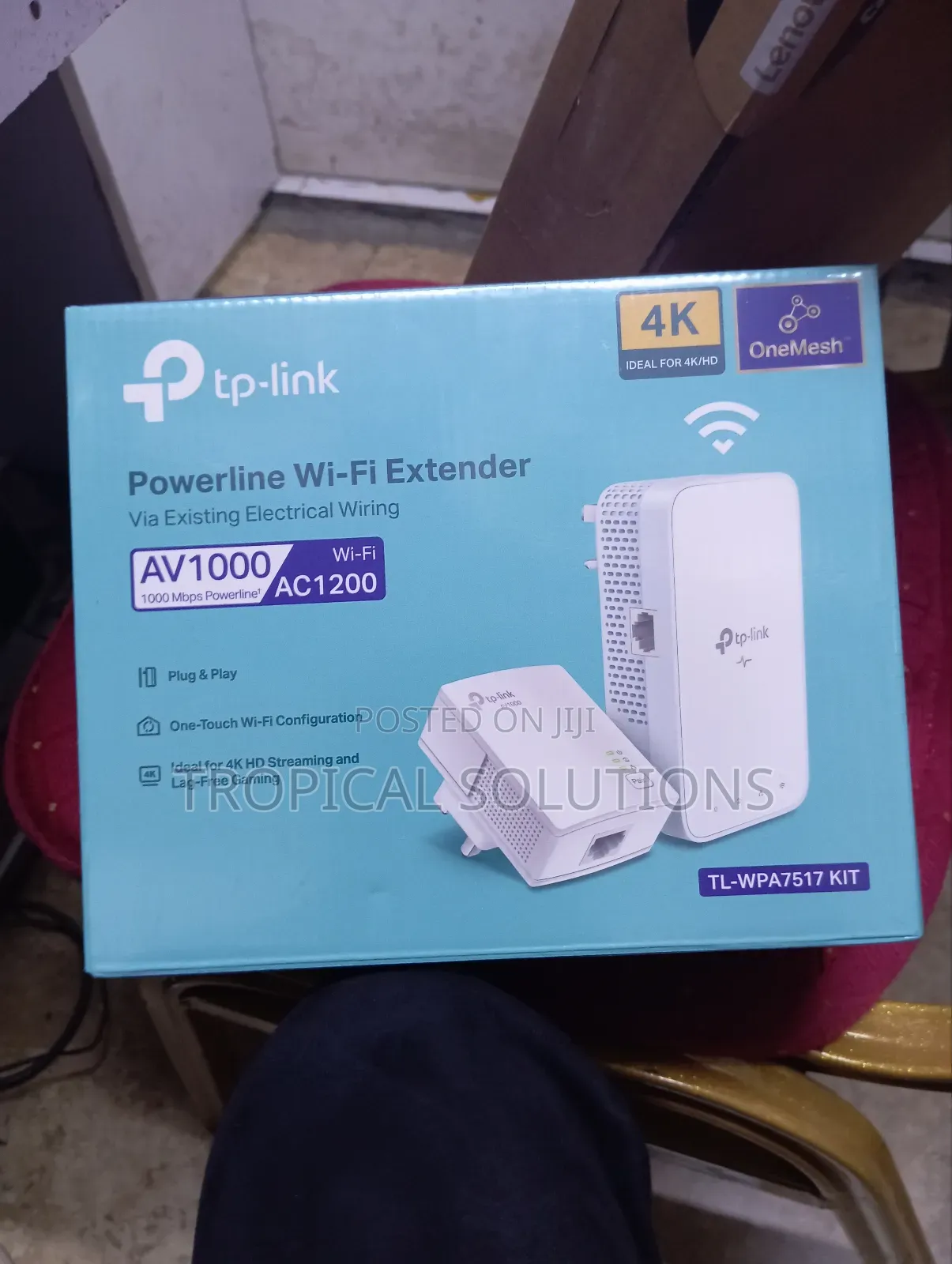 Tp-Link Av1000+Ac1200 Gigabit Power Line Ac Wifi Kit