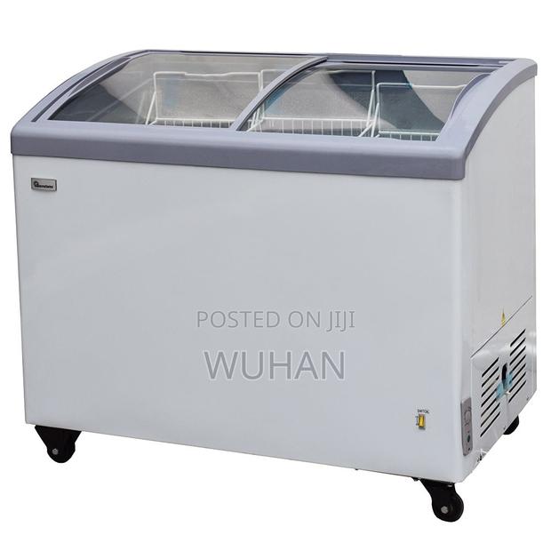 Ramtons 208 Liters Glass Top Chest Freezer, White