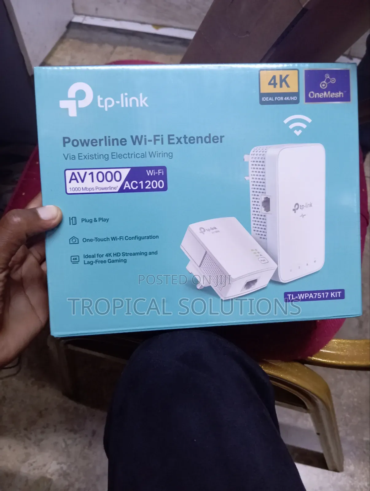 Tp-Link Av1000+Ac1200 Gigabit Tl-Wpa7517kit