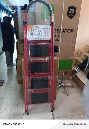 Aluminium 5 Steps Ladder, Heavy Step Ladder - thumbnail 2