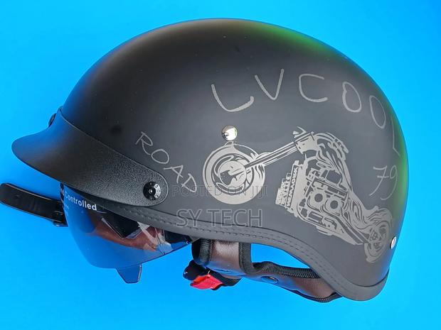 Vintage Half Face Helmet - thumbnail 5