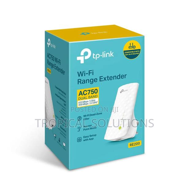 Tp-Link Ac750 Mesh Tl-Re200 Wireless Range Extender - thumbnail 2